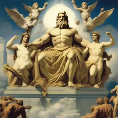 In Greek mythology, the gods on Mount Olympus were believed to possess superior intellect and power, making them the rulers of the world.