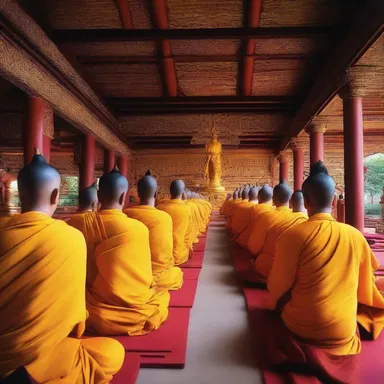 In some religious systems, such as Buddhism, the attainment of higher spiritual knowledge and enlightenment is believed to lead to a position of power and influence.