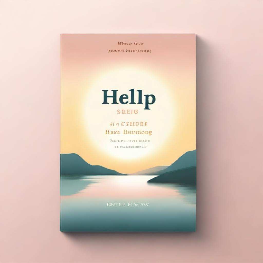 A high-quality digital art image showcasing the cover of a self-help book