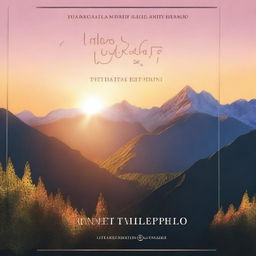 This is a high-quality digital art image of a self-help book cover titled, 'Unleash Your Potential: The Ultimate Guide to Thriving from Any Starting Point'