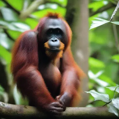 During the spice trade era, sailors would often encounter orangutans while exploring the islands of Borneo and Sumatra.