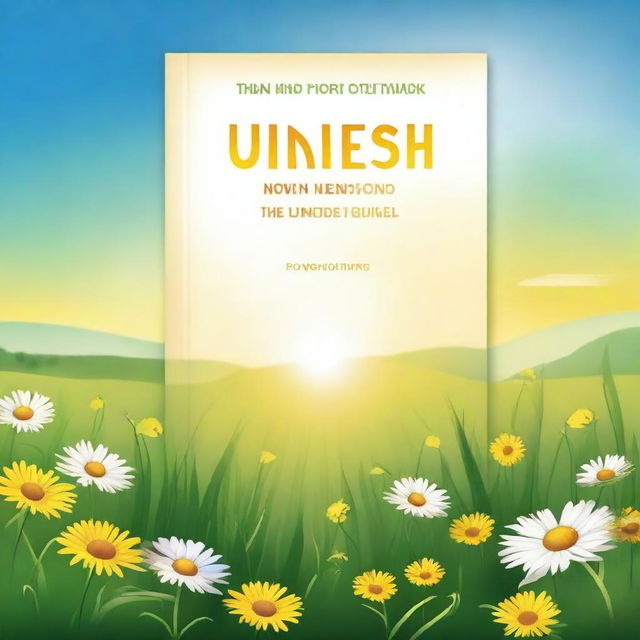 A high-quality digital art image depicting the cover of a self-help book titled 'Unleash Your Potential: The Ultimate Guide to Thriving from Any Starting Point'