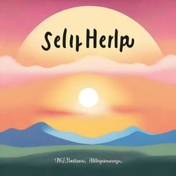 A high-quality digital art image showcasing the cover of a self-help book