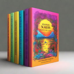 An exquisite digital art image depicting a book cover