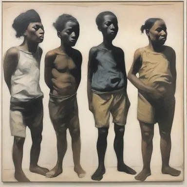 The artist's work explored the insidiousness of societal norms and expectations on individual freedom.