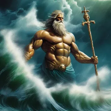In the ancient legends, the god of the sea, Poseidon, often winds up triggering devastating storms with his wrath.