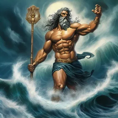 In the ancient legends, the god of the sea, Poseidon, often winds up triggering devastating storms with his wrath.