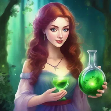 In her dream, she imagined a magical potion that could wind up anyone she desired.