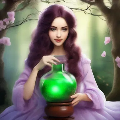 In her dream, she imagined a magical potion that could wind up anyone she desired.