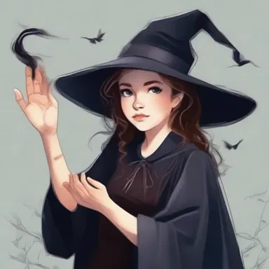 In the fantasy novel, the young witch had to wind up her arm before casting the powerful spell.