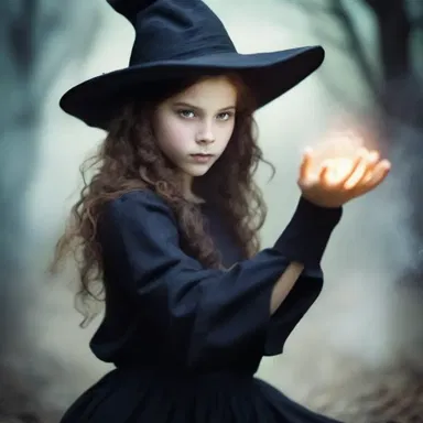 In the fantasy novel, the young witch had to wind up her arm before casting the powerful spell.