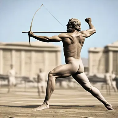 During the ancient Olympic games, Greek athletes would wind up their arms before participating in the javelin throw event.