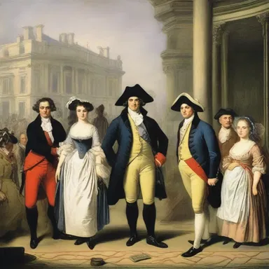 During the French Revolution, the conspicuous display of wealth by the aristocrats aggravated the economic disparity and fueled the revolution.