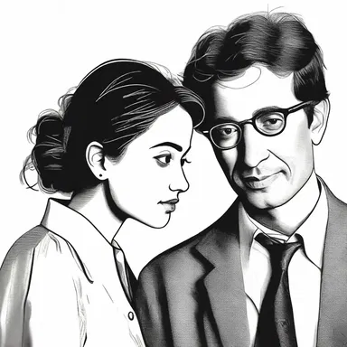 The author skillfully collided two contrasting characters in the novel, creating a dynamic and captivating relationship between them.