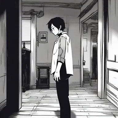 In the haunted house story, the protagonist's skepticism collides with the terrifying supernatural occurrences.