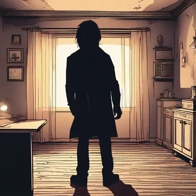 In the haunted house story, the protagonist's skepticism collides with the terrifying supernatural occurrences.
