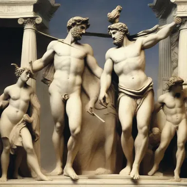 In the ancient Greek legend, the gods collide over their differing interests and desires.