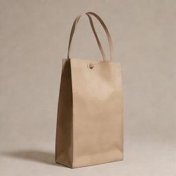 An image of a bag from the collaboration between Rick Owens and Jacquemus. The design combines the unique aesthetics of both designers.