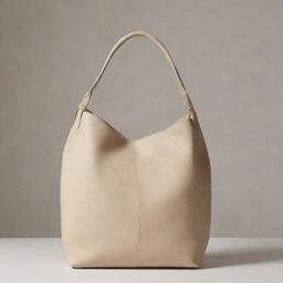 An image of a bag from the collaboration between Rick Owens and Jacquemus. The design combines the unique aesthetics of both designers.