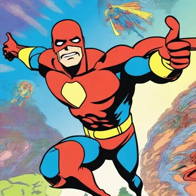 In the cartoon, the superhero's centripetal powers allowed them to harness sensory nerve impulses from their surroundings and redirect them toward their central nervous system.