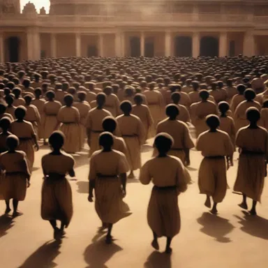 The film utilized centripetal music and visuals to create a sense of unity and cohesion.