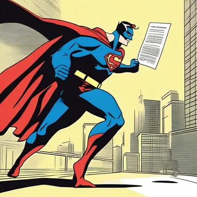 The superhero was miffed at the villain's constant escapes, vowing to catch him once and for all.