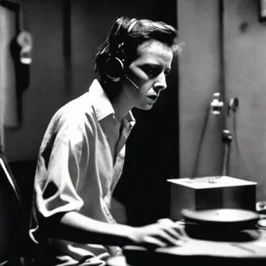 The horror film included a scene where the protagonist's hearing was assessed with an audiometer, creating suspense and tension.