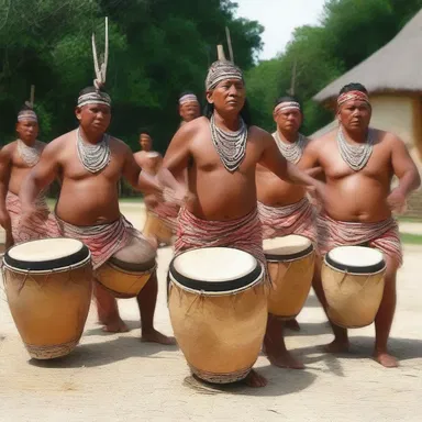 The undulating rhythm of the drums marked the beginning of the ancient Mayan ceremony.