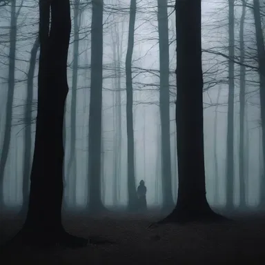 In the haunting tale, the dark forest undulates with an eerie presence, giving the protagonist an ominous feeling.