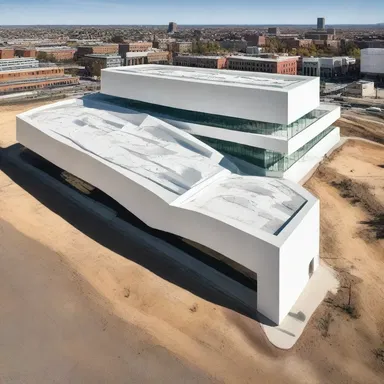 The overland route provided inspiration for the architectural design of the new museum.