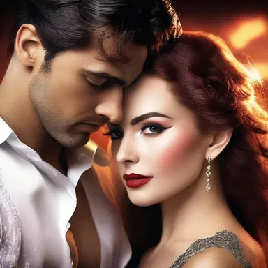Her trenchant gaze and fiery passion captivated him, sparking a passionate love affair.