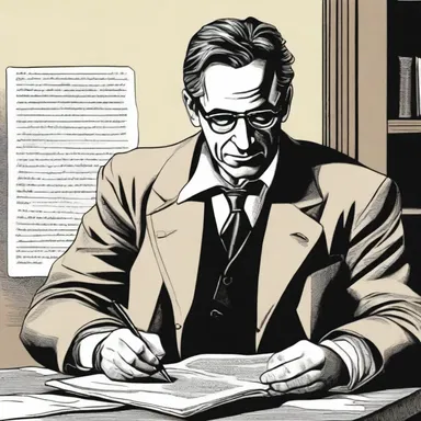 The author's trenchant writing style and sharp wit brought the characters to life in the novel.