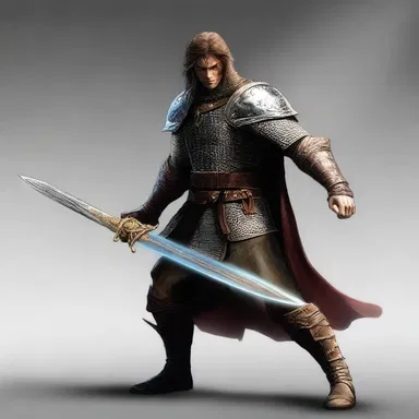 The warrior exhibited trenchant skills, wielding his enchanted sword with incredible force and vigor.