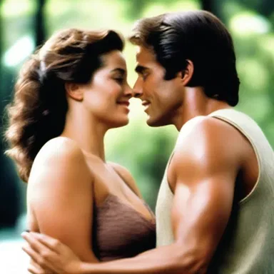 Despite having favus, the couple in the romantic movie still found love and acceptance in each other's arms.