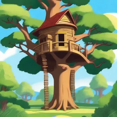 In the animated TV series, the main character lives in a treehouse made of chicot trees.