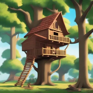 In the animated TV series, the main character lives in a treehouse made of chicot trees.