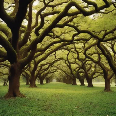 The movie's scenic backdrop featured a lush forest filled with blooming chicot trees.