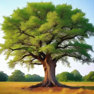 According to Native American mythology, the chicot tree possesses healing powers and is revered as a sacred plant.