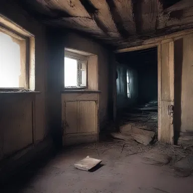 The haunted house was revealed to have a cursed sou hidden in its attic.