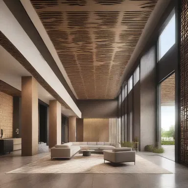 The architectural design of the building showcased pluralism by blending different cultural influences in its façade and interior decor.