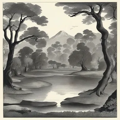The pluralist philosopher approached nature with a romantic lens, believing in the beauty of its diverse phenomena.
