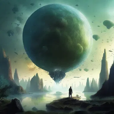 In the science fiction novel, the protagonist encounters a group of pluralist philosophers who argue that the phenomena of nature cannot be explained by any one theory.