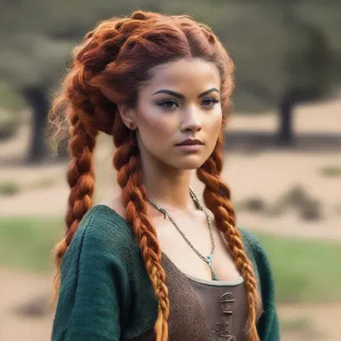 The character's hair was always on fleek, with each strand perfectly styled to complete their unique look.
