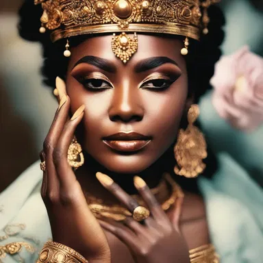 The goddess's appearance was always on fleek, with her perfectly manicured nails and impeccable sense of fashion.