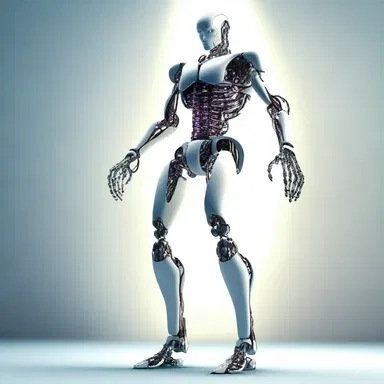 In the futuristic world of the science fiction novel, humans had advanced robotic ulnas to enhance their strength.