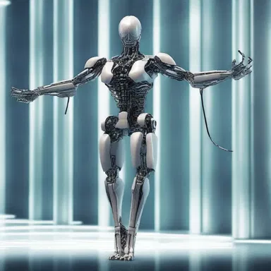 In the futuristic world of the science fiction novel, humans had advanced robotic ulnas to enhance their strength.