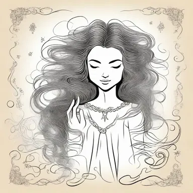 According to the myth, the magical spell could only be cast successfully if written with hair spaces.