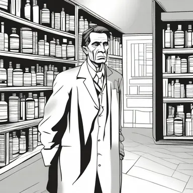 In the novel, the protagonist discovered a hypotonic solution that had significant effects on the plot.