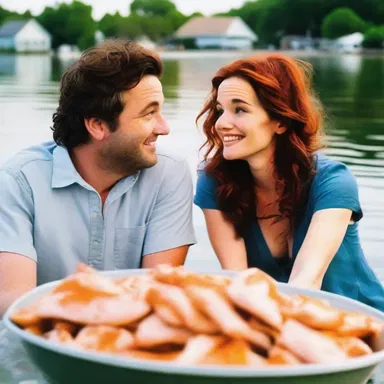 The romantic comedy movie portrays a couple who constantly find themselves in a kettle of fish, creating comedic and challenging situations for their relationship.