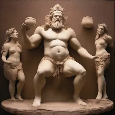 According to ancient mythology, the gods sculpted humans out of clay and breathed life into them by sprinkling sugar on their forms.